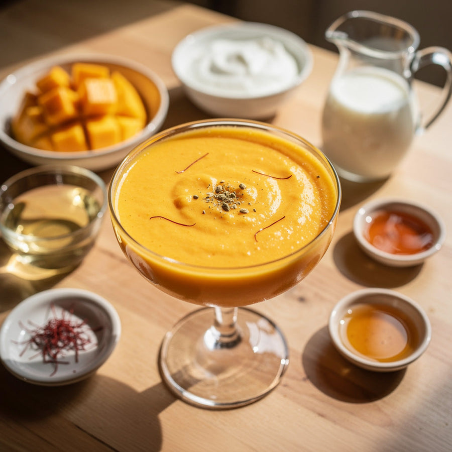 Mango Saffron Smoothie
