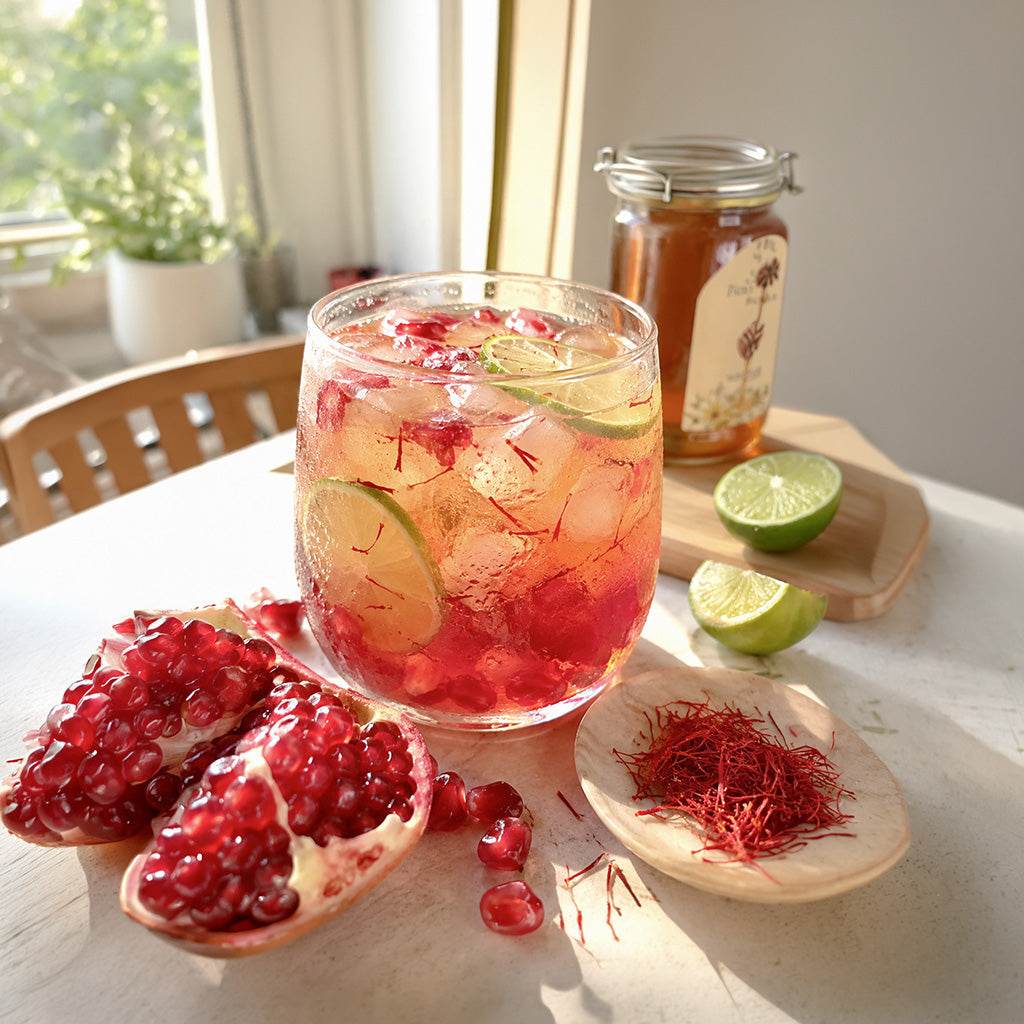 After-Hours Pomegranate Tonic
